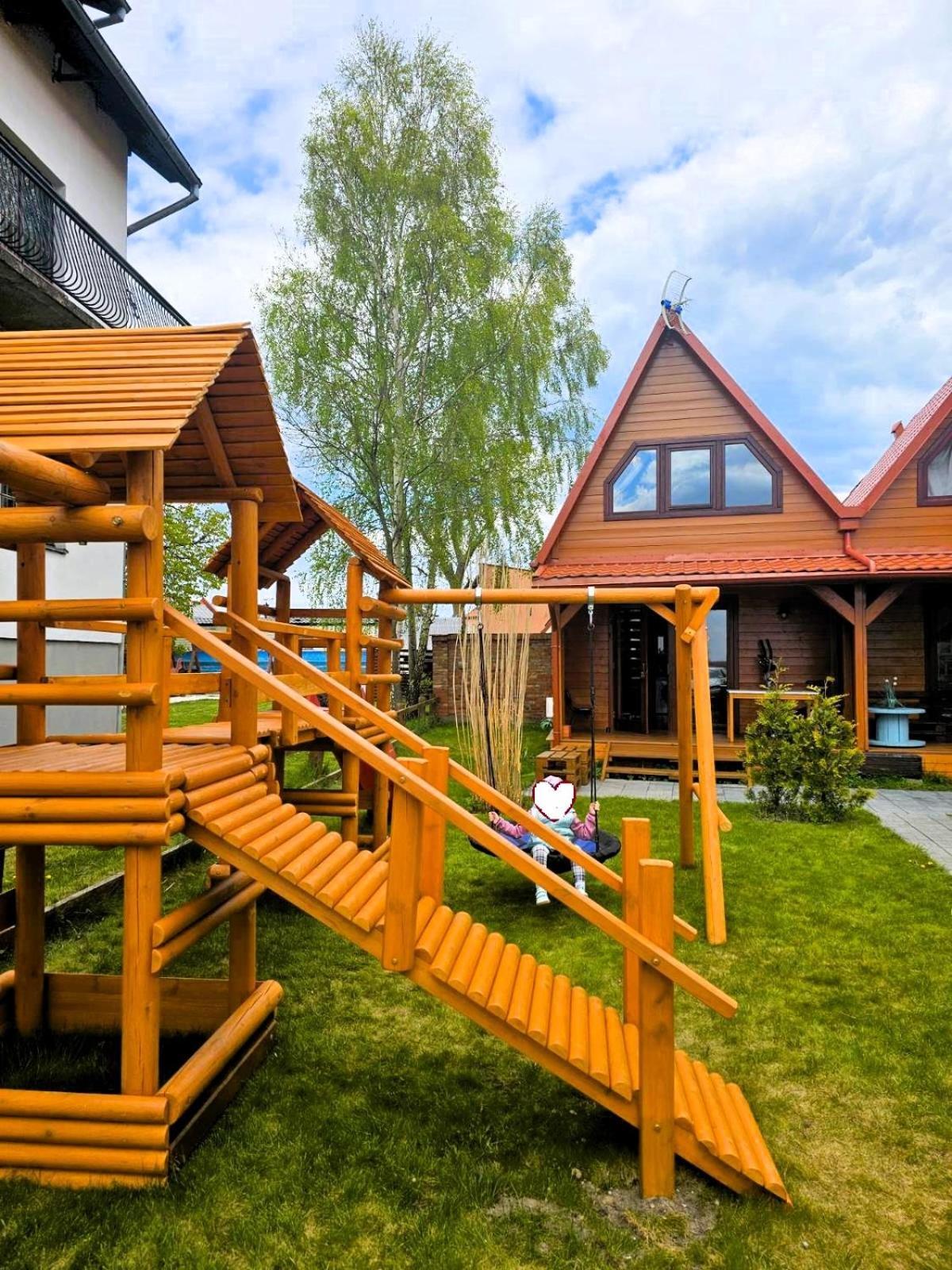 Domki Drewniane Zielona Łeba Extérieur photo